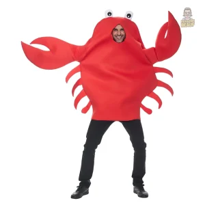 Déguisement crabe rouge avec pinces