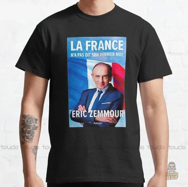 T-shirt Zemmour original dans la catégorie T-shirt moche