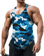 Débardeur homme motif militaire